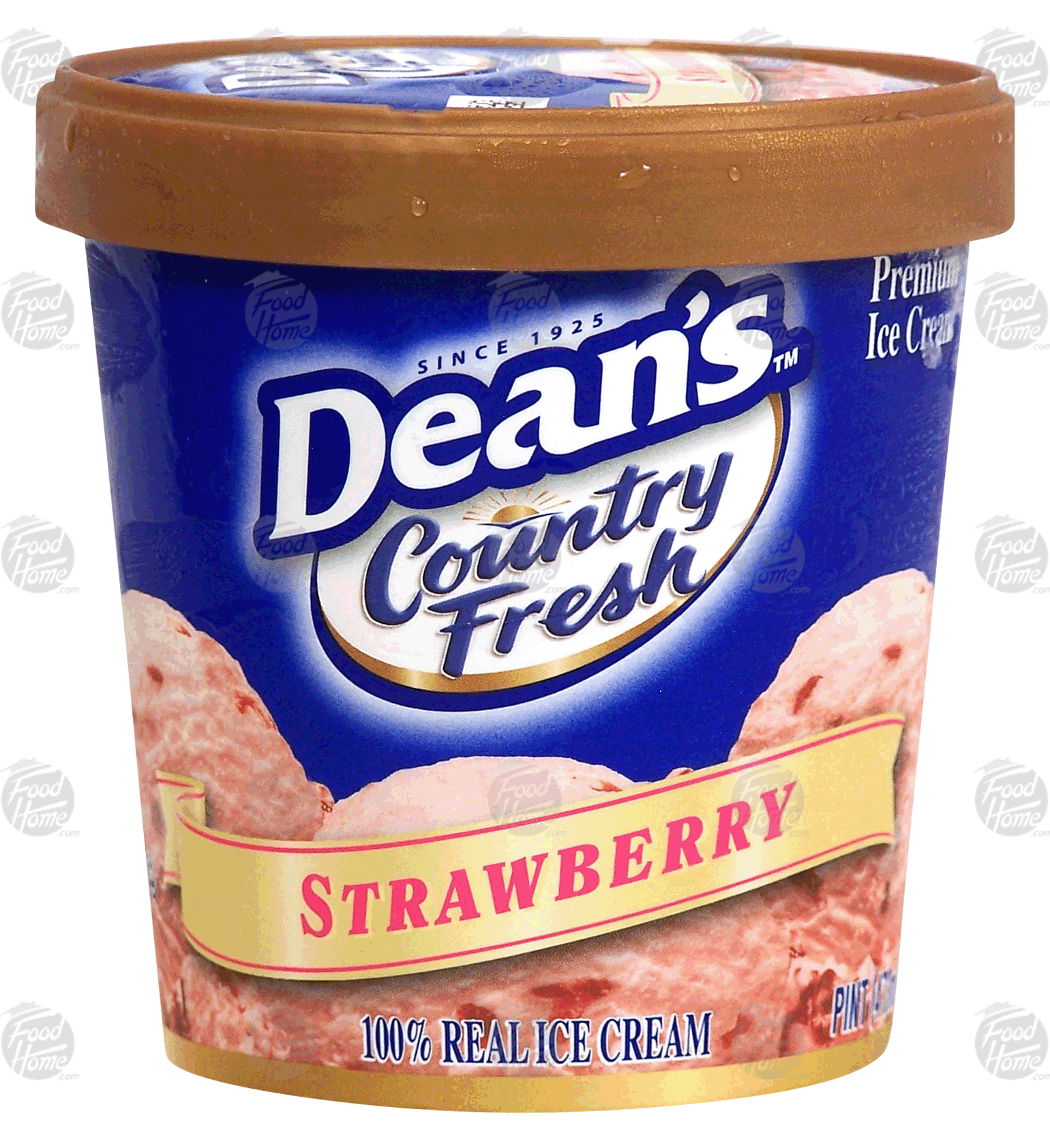 Dean's Country Fresh strawberry ice cream Full-Size Picture